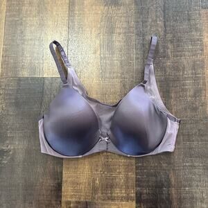Spanx Purple Front Open Bra Size 36C